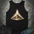 Mayan Pyramid Under the UFO Comfort Tank Top