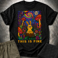This Is Fine Rabbit T-Shirt