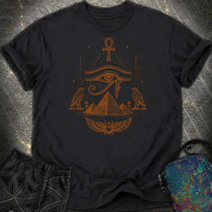 Eye Above the Ancient Pyramids - Eye Above the Ancient Pyramids Comfort T-Shirt - Black