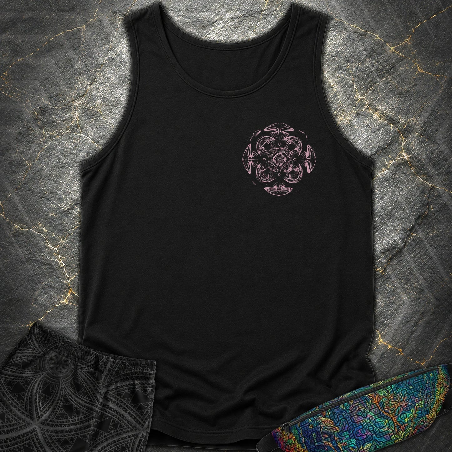 Cymatics, Energy Frequency Vibration Comfort Tank - Cymatics, Energy Frequency Vibration Comfort Tank - Black