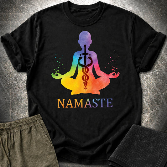 Caduceus Kundalini T-Shirt - Caduceus Kundalini T-Shirt - Black
