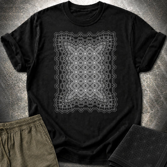 Infinite Geometric Lattice - Infinite Geometric Lattice T-Shirt - Black