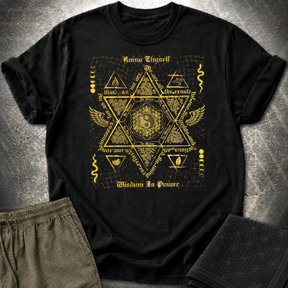 Occult Ancient Wisdom T-Shirt - Occult Ancient Wisdom T-Shirt - Black