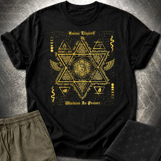 Occult Ancient Wisdom T-Shirt - Occult Ancient Wisdom T-Shirt - Black