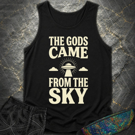The Gods Come - The Gods Come Comfort Tank Top - Black