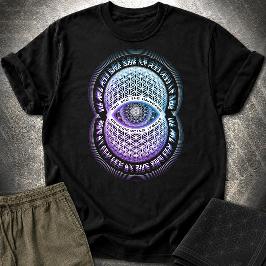 Alan Watts You Are The Universe T-Shirt - Alan Watts You Are The Universe T-Shirt - Black