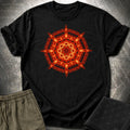 Radiant Geometry Portal Mandala T-Shirt