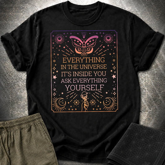 Universe Inside You T-Shirt - Universe Inside You T-Shirt - Black