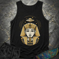 Pharaoh Beneath the UFO Comfort Tank Top
