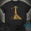Mayan Pyramid Contact - Orange Comfort T-Shirt