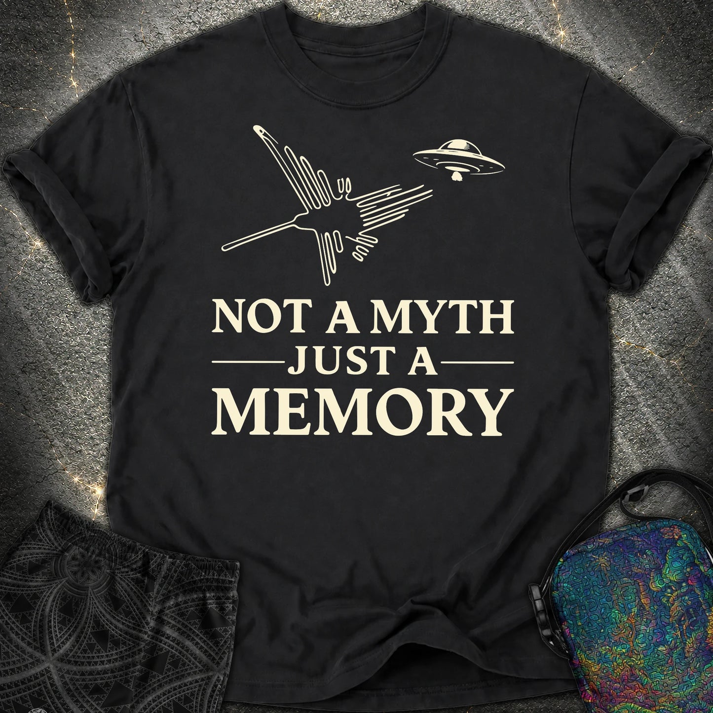 NOT MYTH JUST MEMORY - NOT MYTH JUST MEMORY Comfort T-Shirt - Black