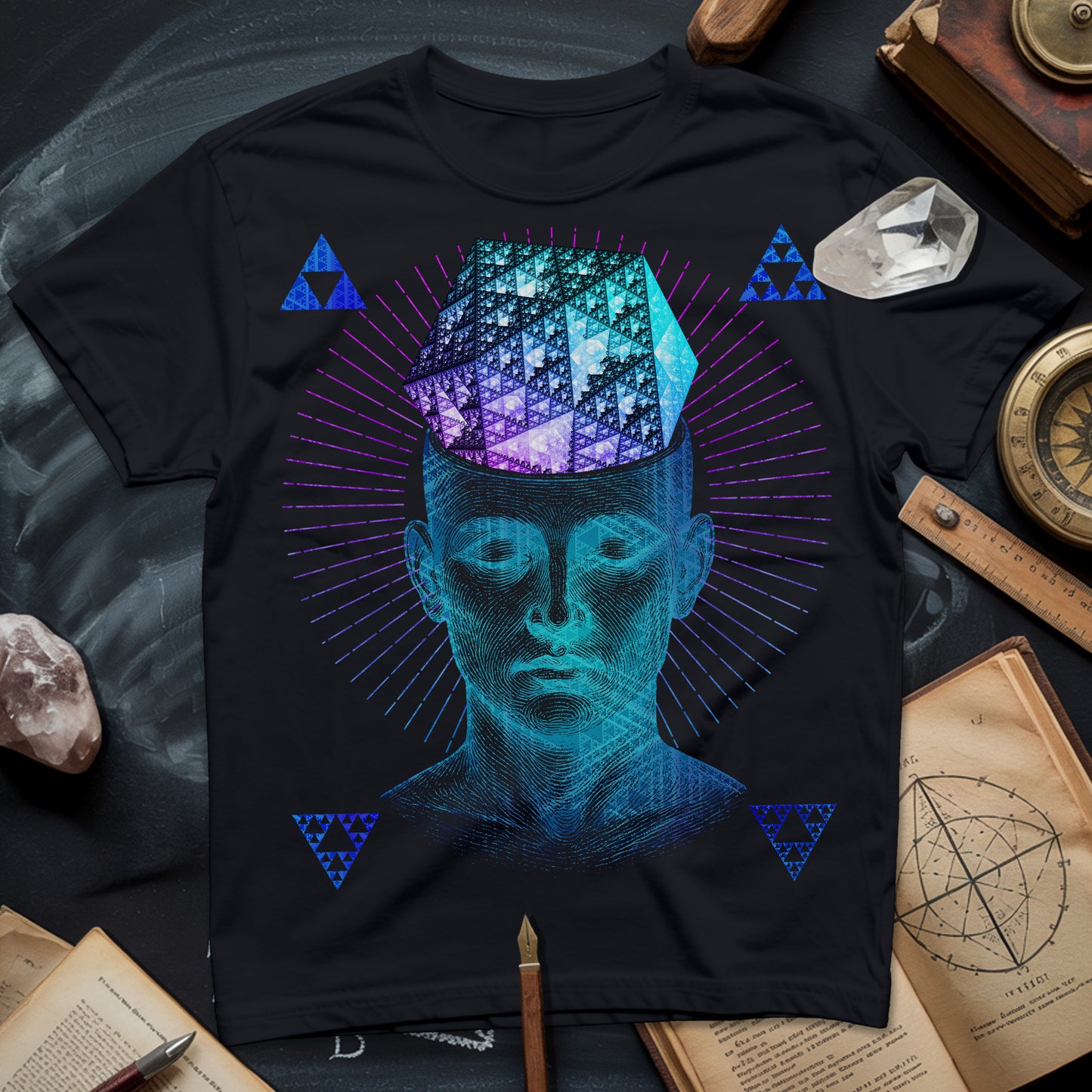 The Mathematitian Fractal Mind T-Shirt