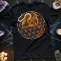 Flower Of Life Snake T-Shirt