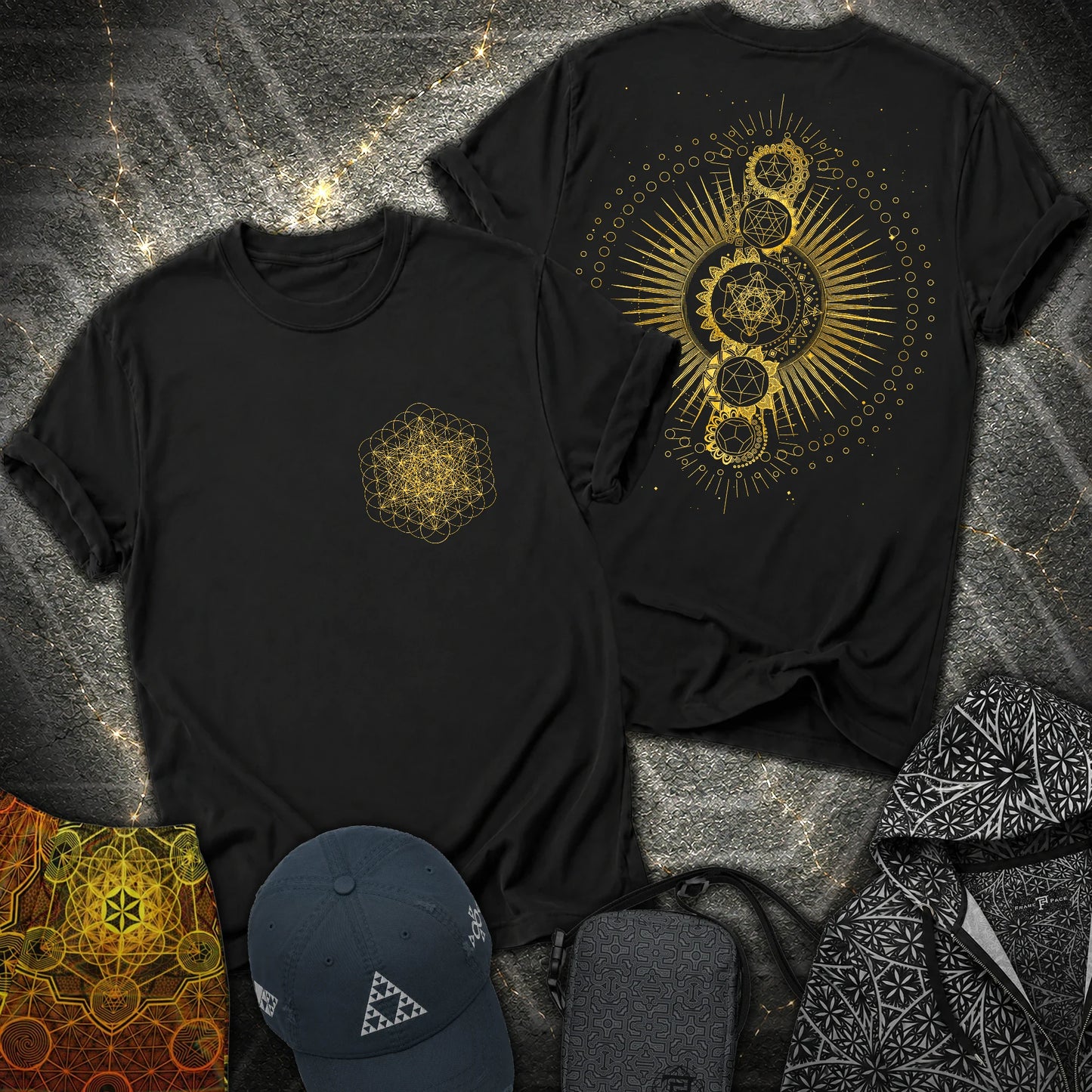 Metatron Journey 2 Sided T-Shirt - Metatron Journey 2 Sided T-Shirt - Black