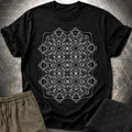 Monochrome Geometric Nexus T-Shirt