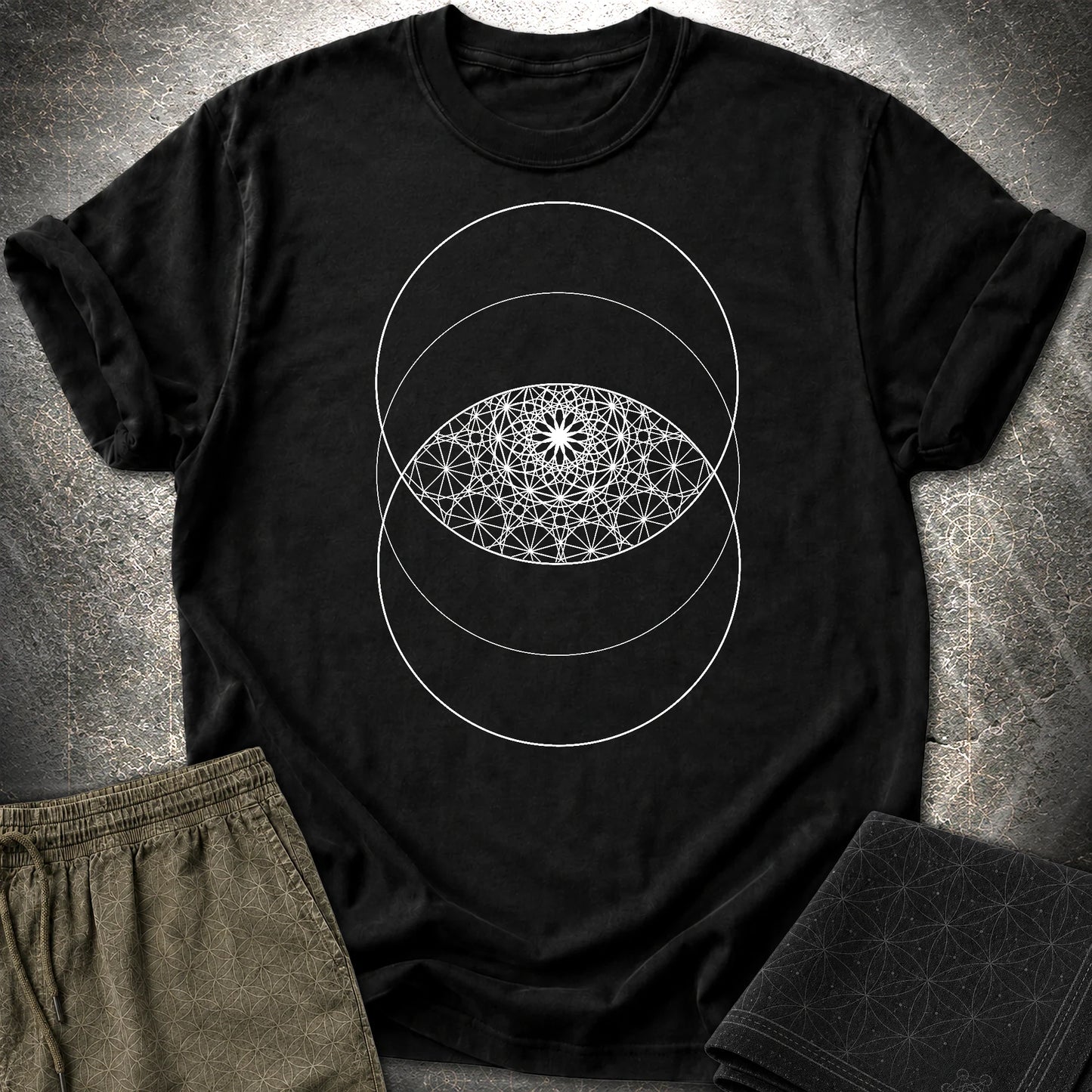 Vesica PIcsis Eye Of The Universe T-Shirt - Vesica PIcsis Eye Of The Universe T-Shirt - Black