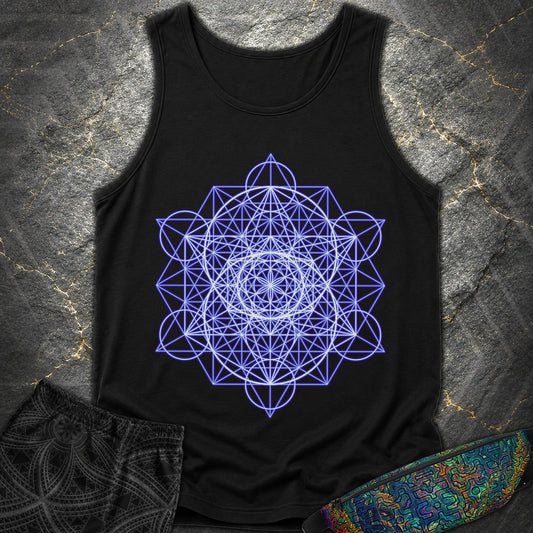 Vesica Eye Of The Universe - Vesica Eye Of The Universe Comfort Tank Top - Black