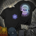 Alan Watts Universe 2 Sided T-Shirt