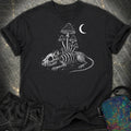 Rat Skeleton & Mushrooms Gothic Comfort T-Shirt