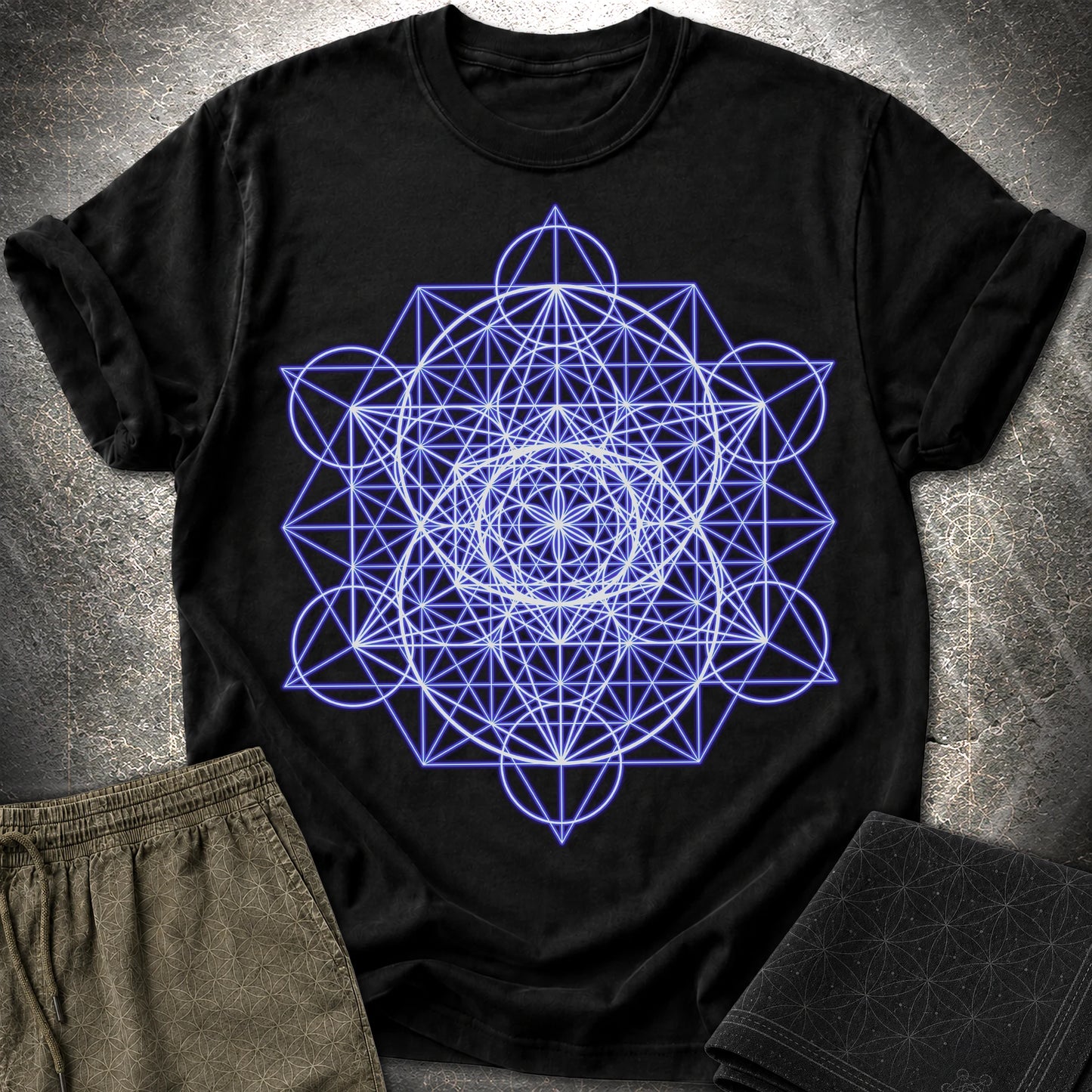 Vesica Eye Of The Universe - Vesica Eye Of The Universe T-Shirt - Black