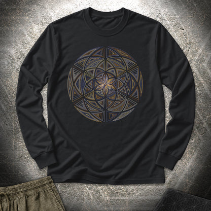 Seed Expansion Long Sleeve Shirt - Seed Expansion Long Sleeve Shirt - Black