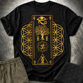Flower Of Life Horus Egypt T-Shirt