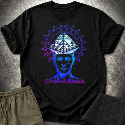 Infinite Fractal Mind T-Shirt - Infinite Fractal Mind T-Shirt - Black