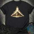 Mayan Pyramid Under the UFO Comfort T-Shirt