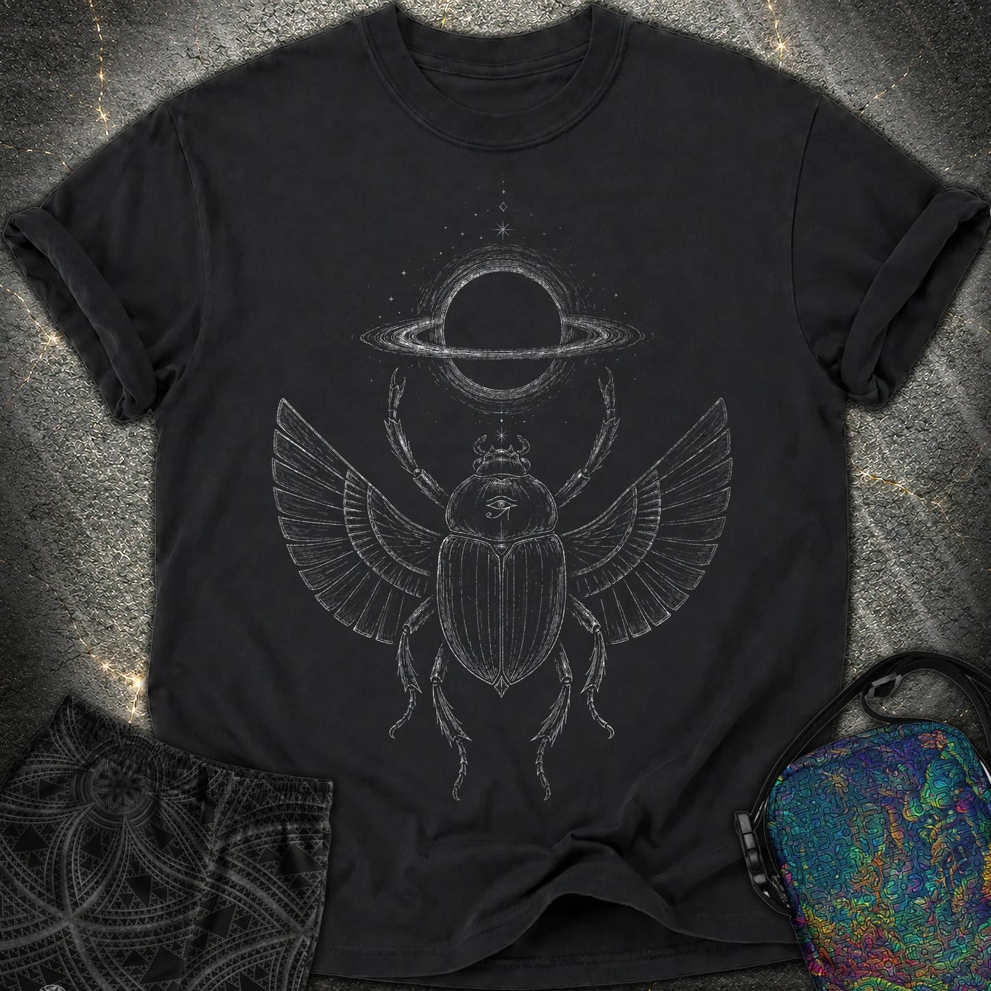 Void Scarab - Void Scarab Comfort T-Shirt - Black