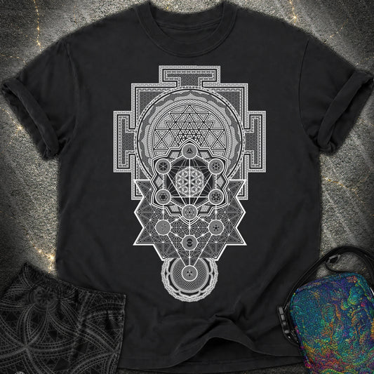 Sacred Geometry Encyclopedia - Sacred Geometry Encyclopedia Comfort T-Shirt - Black