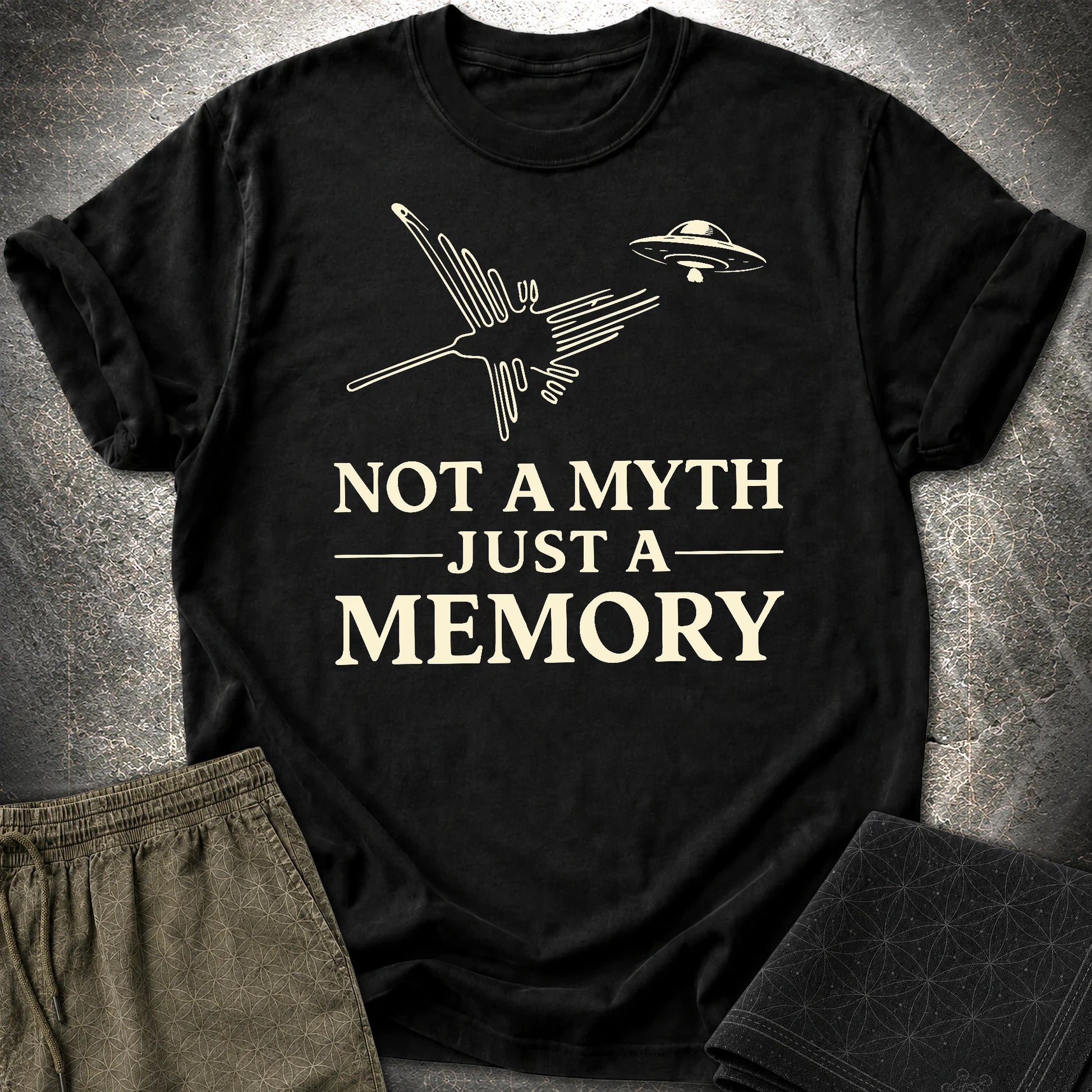 NOT MYTH JUST MEMORY - NOT MYTH JUST MEMORY T-Shirt - Black