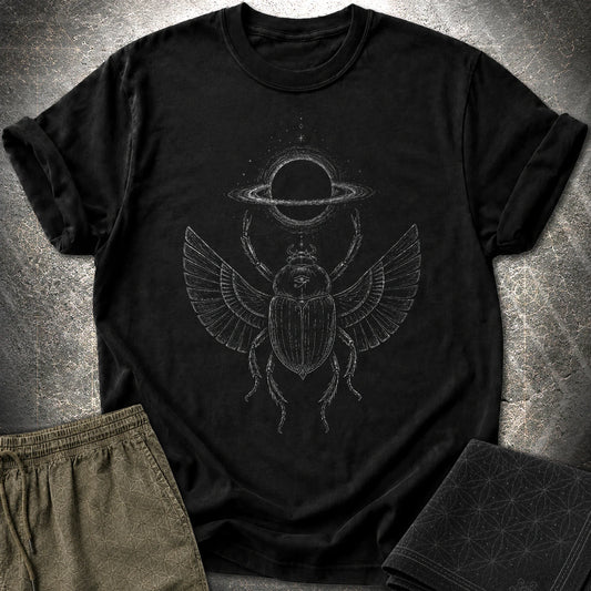 Void Scarab T-Shirt - Void Scarab T-Shirt - Black