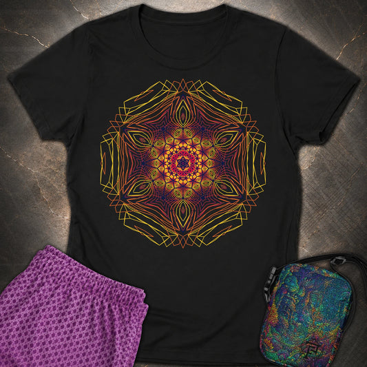 Solar Nexus - Solar Nexus Womens T-Shirt - Black