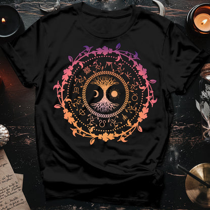 Wiccan Compass T-Shirt