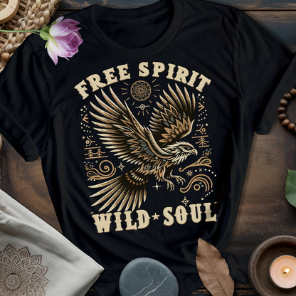 Free Spirit Wild Soul Eagle T-Shirt