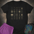 Sacred Geometry Figures Womens T-Shirt