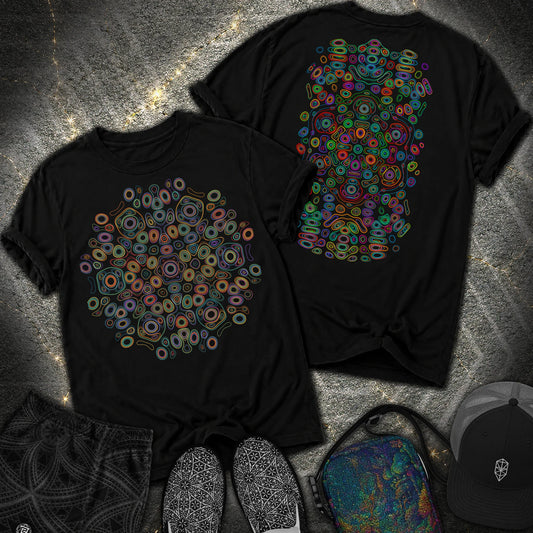 Frequency Of Color - Frequency Of Color 2 Sided Comfort T-Shirt - Black