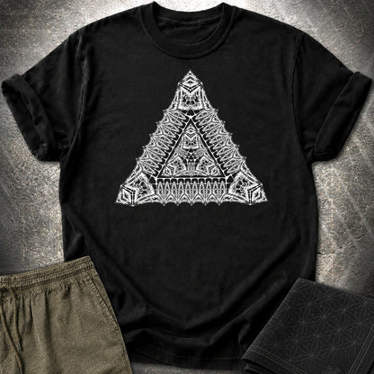 Living Triangle T-Shirt - Living Triangle T-Shirt - Black