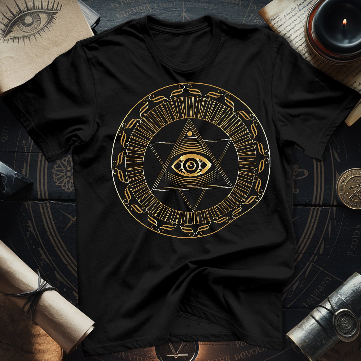 Eye Of Providence Star T-Shirt