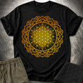 Tetrahedron Mandala T-Shirt