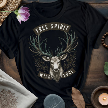 Free Spirit Wild Soul Deer T-Shirt