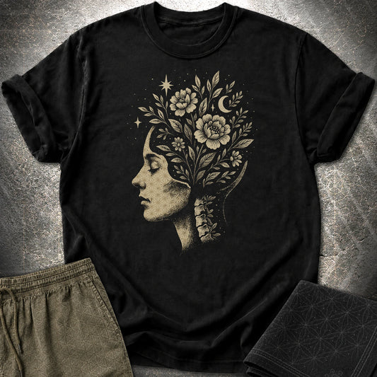 Inner Garden T-Shirt - Inner Garden T-Shirt - Black