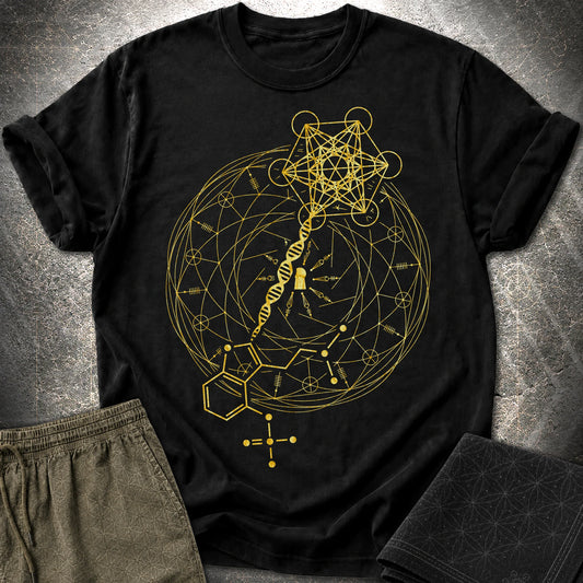 Psilocybin Key To Universe - Psilocybin Key To Universe T-Shirt - Black
