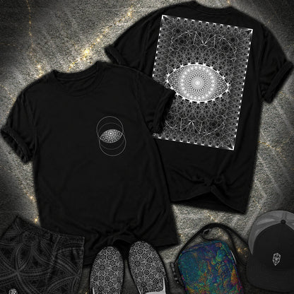 Eye Of The Creator 2 Sided T-Shirt - Eye Of The Creator 2 Sided Comfort T-Shirt - Black