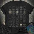 Updated! Sacred Geometry T-Shirt, Flower of Life Metatron’s Cube Merkaba Spiritual Comfort T-Shirt