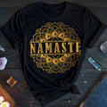 Namaste Gold Mandala T-Shirt
