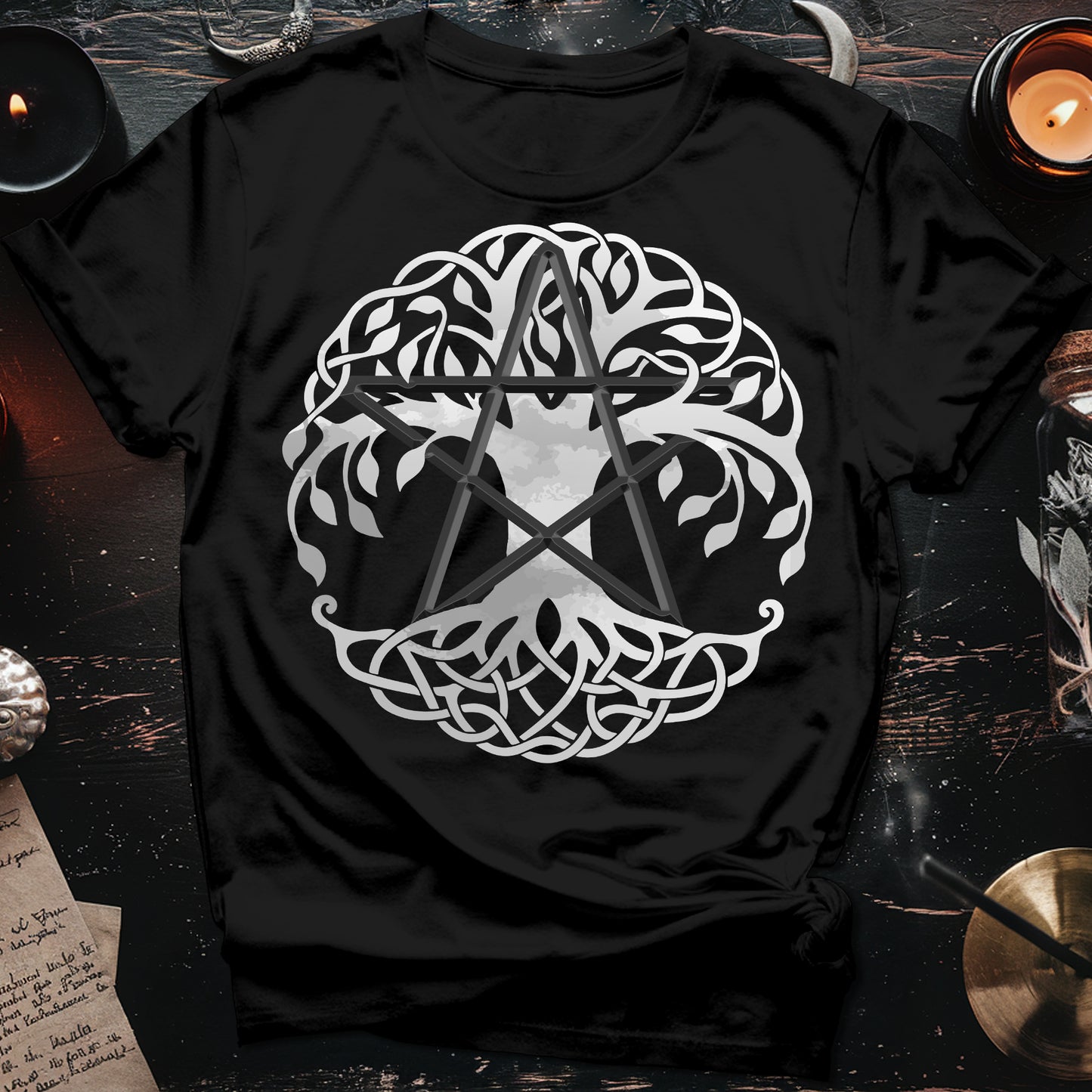 Pagan Celtic Tree Wicca T-Shirt