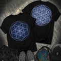 Sacred Flower Grids 2 Sided Comfort T-Shirt