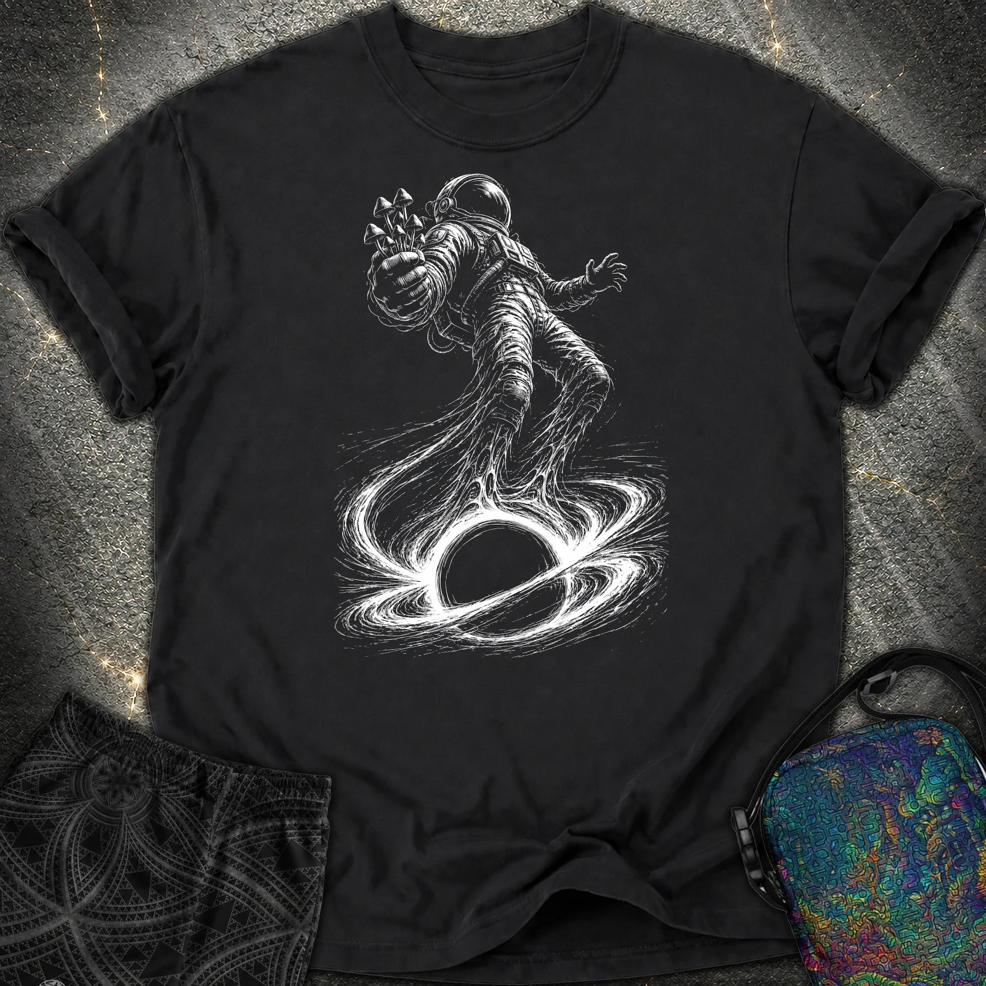 Into The Void Comfort T-Shirt - Into The Void Comfort T-Shirt - Black