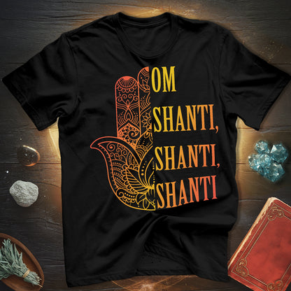 Hamsa Om Shanti T-Shirt